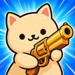 Ícone de Idle Cat Gunner: Shooter RPG